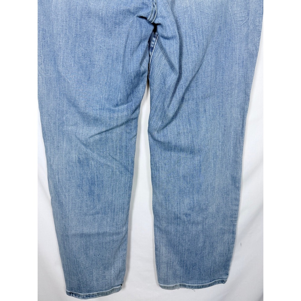 Judy Blue High Rise Wide Leg Jeans Light Wash Distressed 14W JB82407MD-PL Denim - Picture 4 of 13